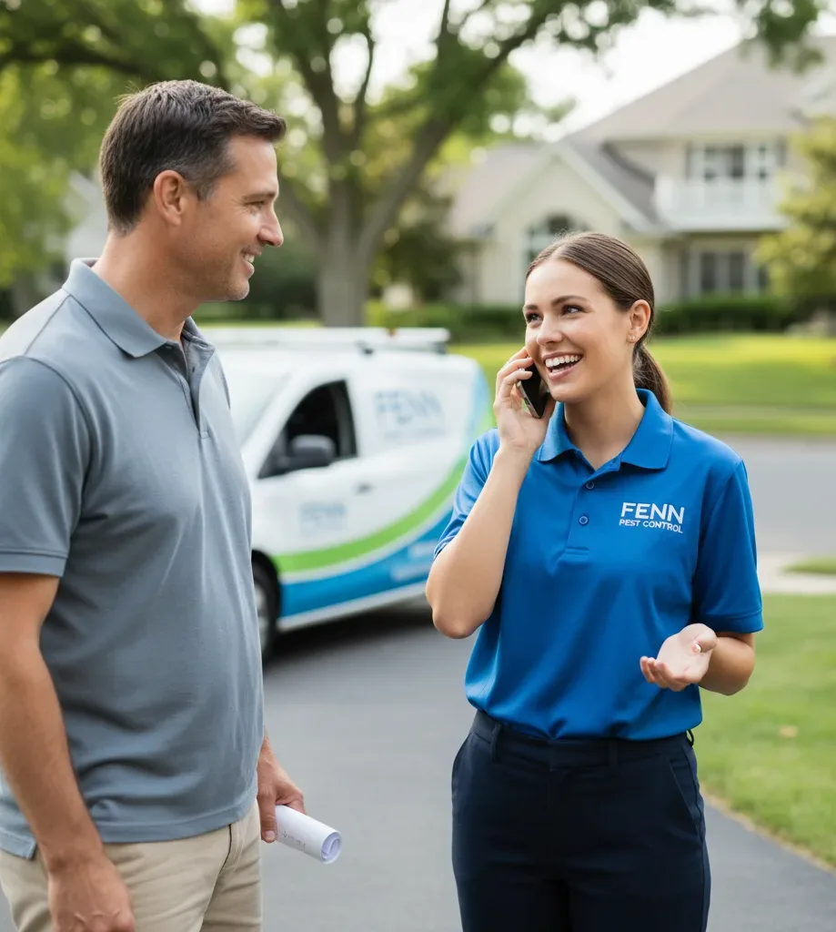 Fenn Pest Control customer support in Cherry Valley